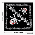 Size of the bandana chain.