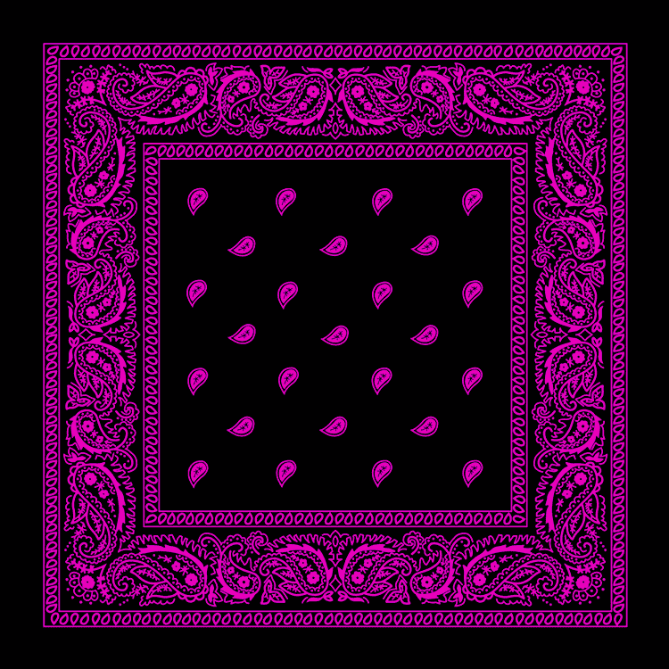 Black and Purple bandana