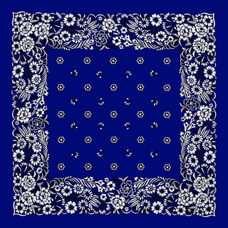 Blue Bandana Rose