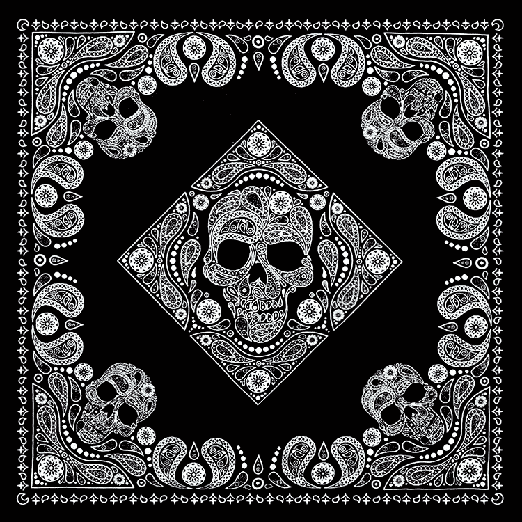 Day Of The Dead Bandana