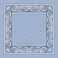 Light blue bandana