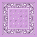 Light purple bandana