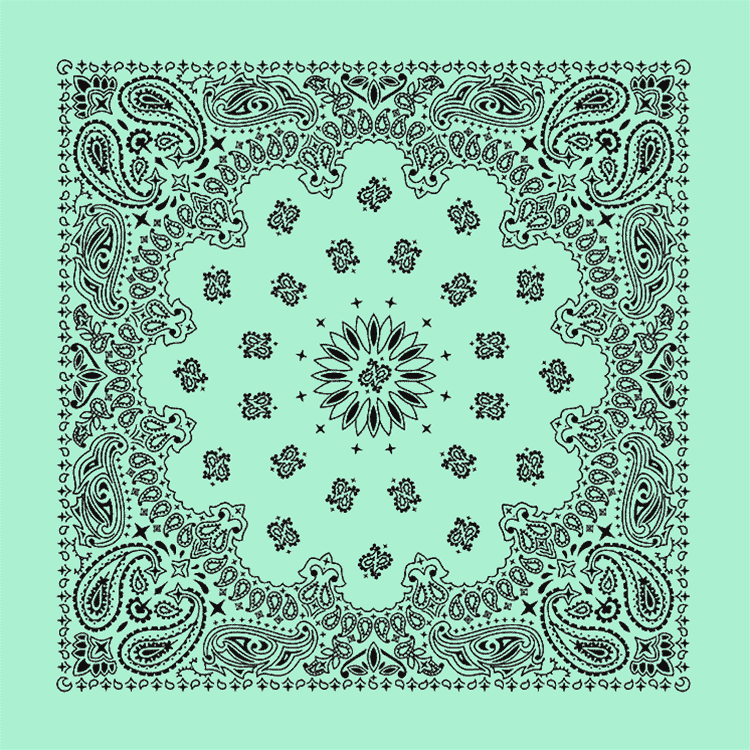 Mint Green Bandana
