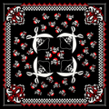 Pirate Red Bandana