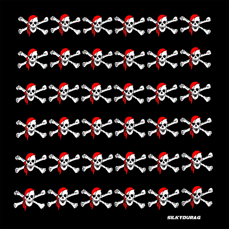 Pirate Skull Bandana