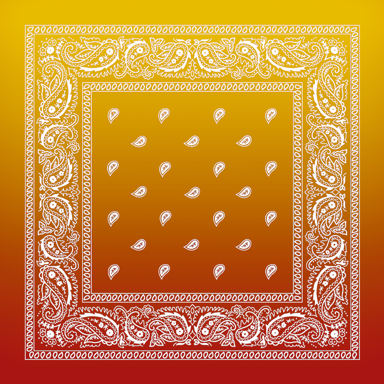 Red and Yellow Bandana