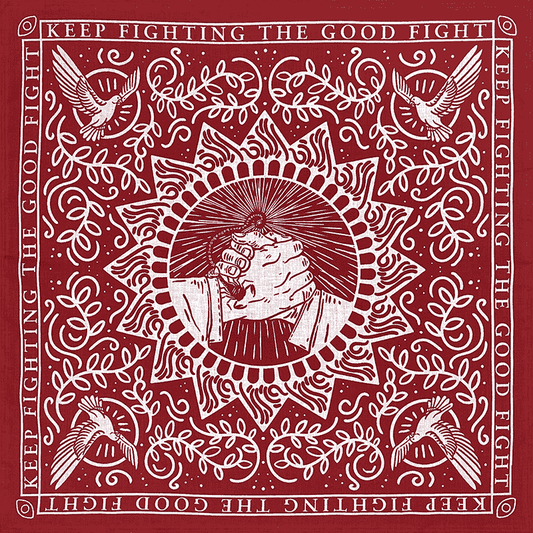 Red Western Bandana