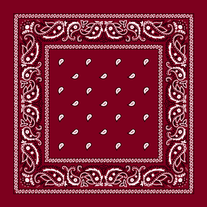 Red Bandanas - Simply Red, Simply Cool, and Paisley