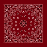 Red Bandanas - Simply Red, Simply Cool, and Paisley