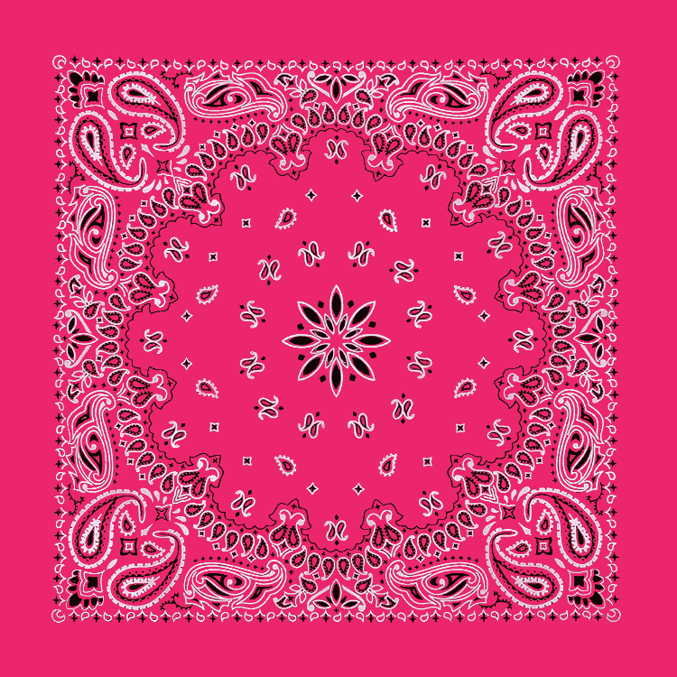 Fuchsia Bandana