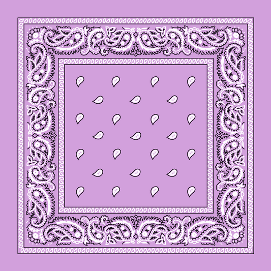 Light purple bandana