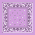 Light purple bandana