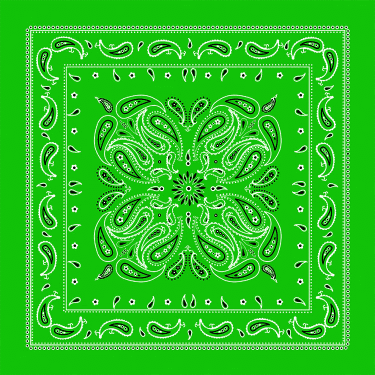 Lime Bandana