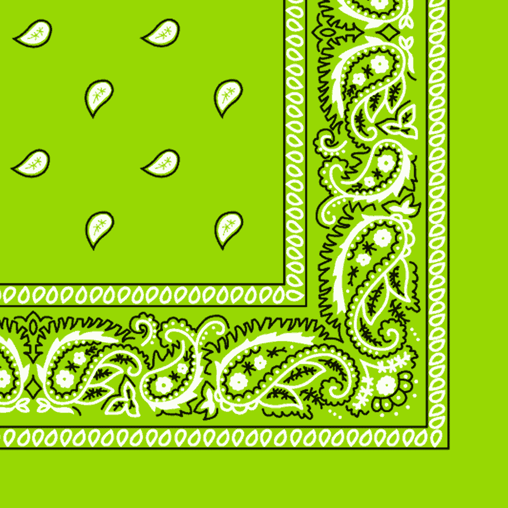Lime Green Bandana Green bandana near me