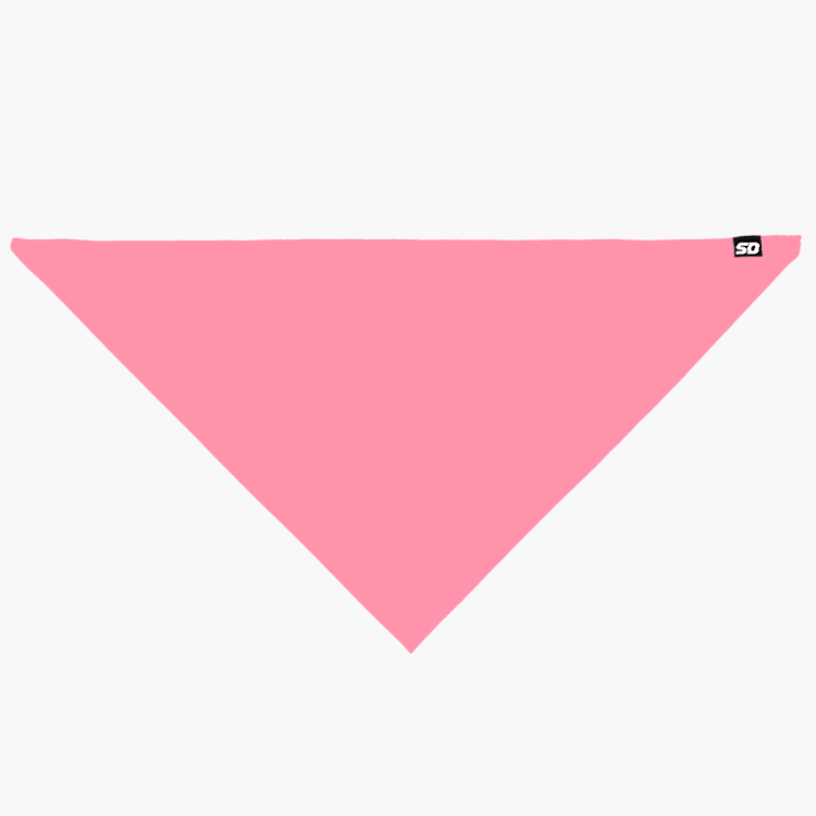 Plain Pink Bandana