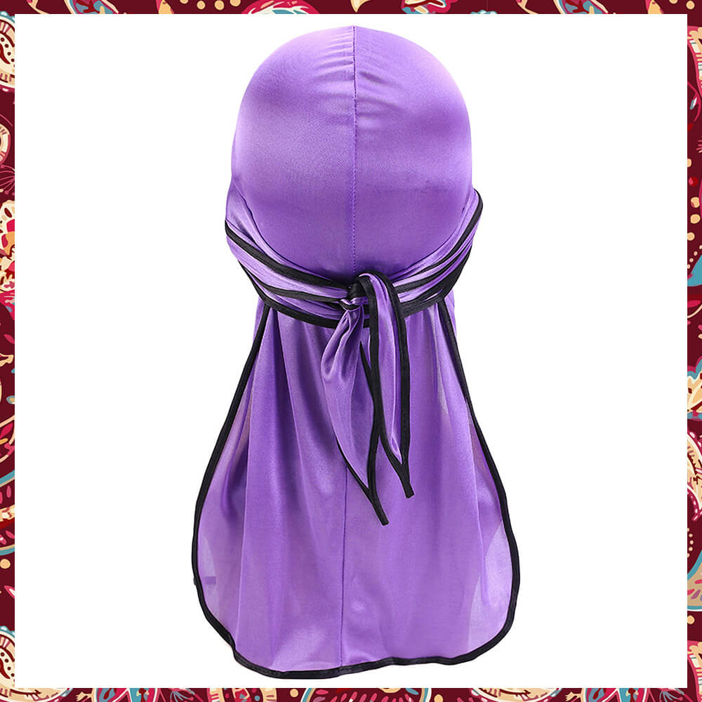 Purple Durag Silk