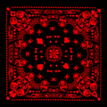 Red Heart Bandana