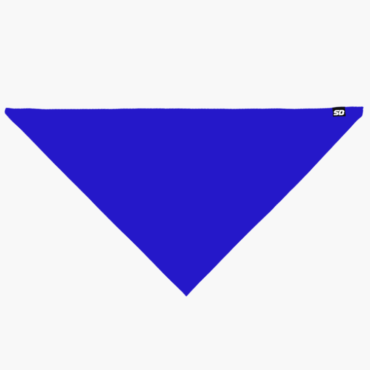 Solid Royal Blue Bandana