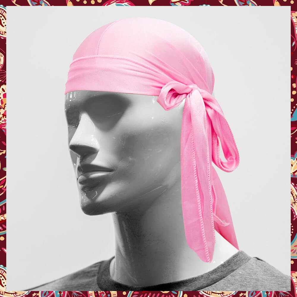 Pink Satin Durag