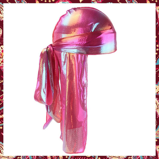 Shiny Pink Durag offering a fun, feminine style.